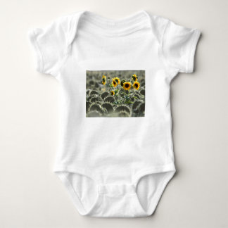 Barn gulnar solrosor t-shirt
