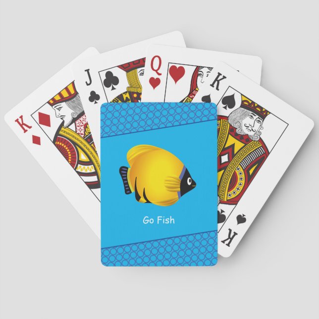 Barn Gult Fish Casinokort (Baksidan)