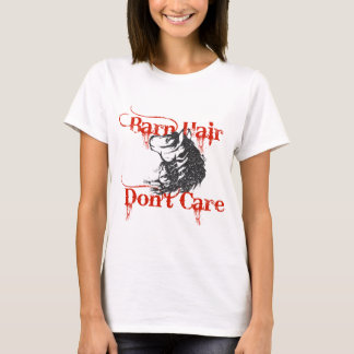 Barn Hair bryr sig inte | Horse & Girl T Shirt