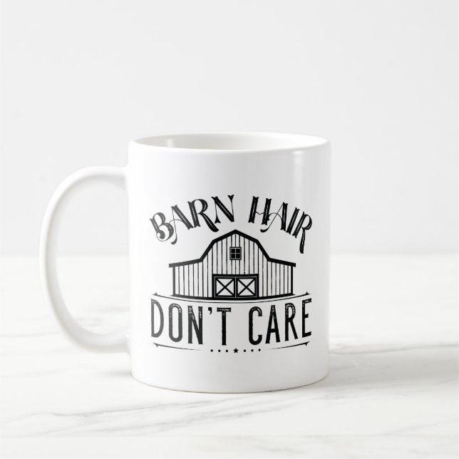 Barn Hair Don't Care Kaffemugg (Vänster)