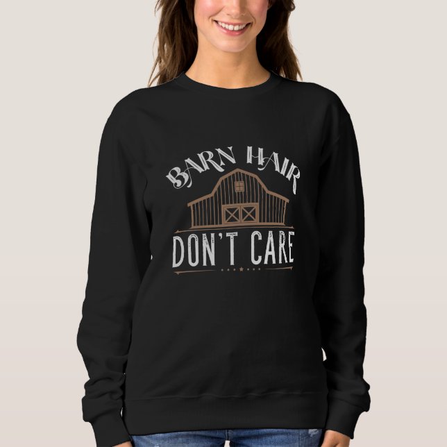 Barn Hair Don't Care T Shirt (Framsida)