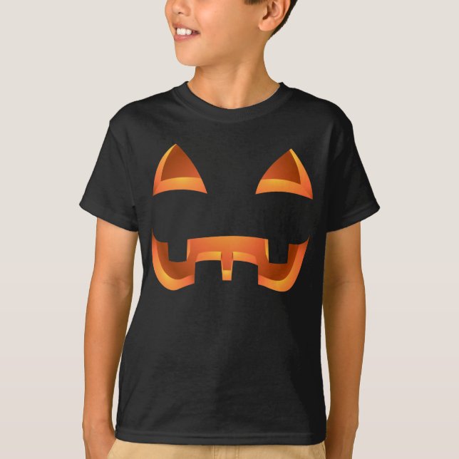 Barn Halloween Shirt Barn Pumpkin Costume Shirts Tröja (Framsida)