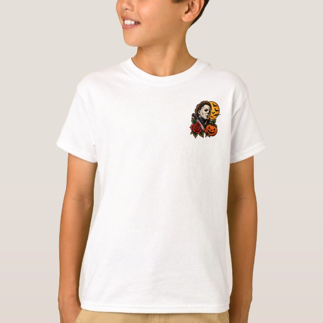 Barn Halloween  T Shirt (Framsida)