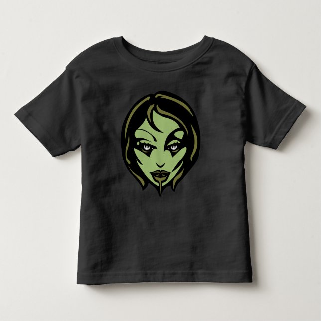 Barn Halloween T-Shirt Zombie Barn Baby Shirts (Framsida)