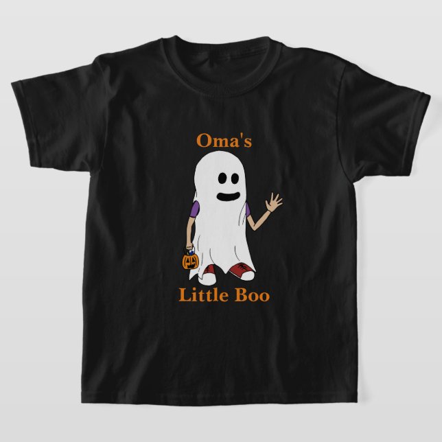 Barn Halloween Tshirt från Grandma Oma T Shirt (Laydown)