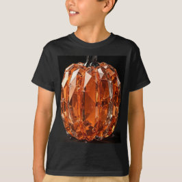 Barn Halloween Ultra 3D Crystal Pumpa T-Shirt