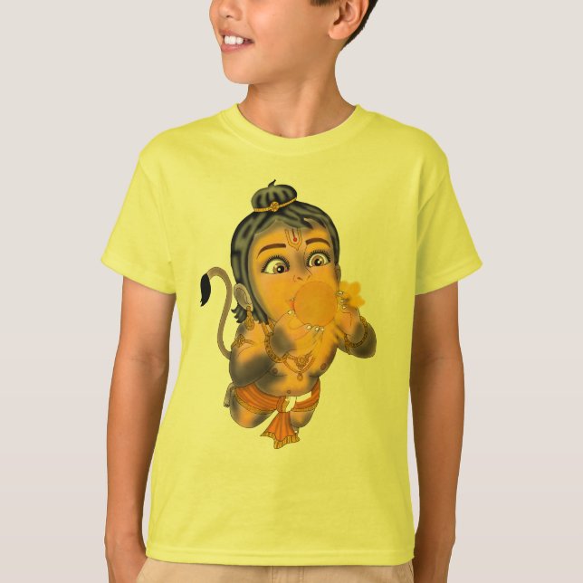 Barn Hanuman T-Shirt (Framsida)