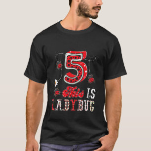 Barn här är 5 år gammal 5:e födelsedag t shirt