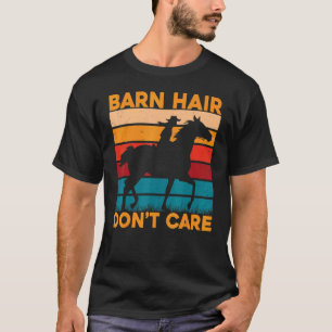 Barn Hår spelar ingen roll Häst Roligt Talesätt Hä T Shirt