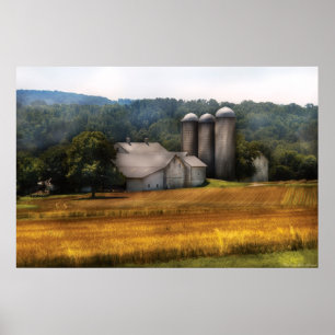 Barn - Hem på området Poster