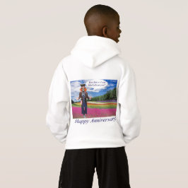 Barn hoodie. Lycklig-jubileum: panda/madhatter T Shirt