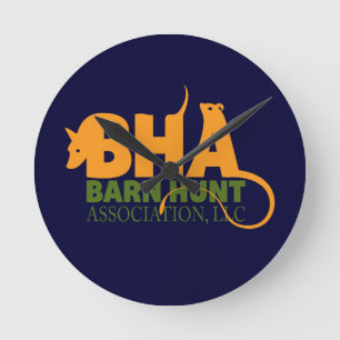 Barn Hunt Association LLC Logotyp Gear Rund Klocka