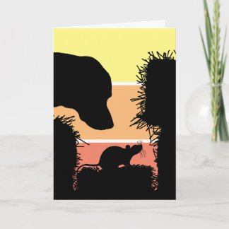 Barn Hunt välkomstkort för Scent Work Sport Dogs Kort