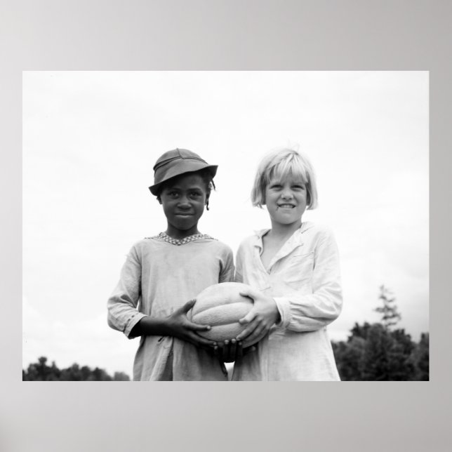Barn i Backe House, Mississippi - 1936 Poster (Framsidan)