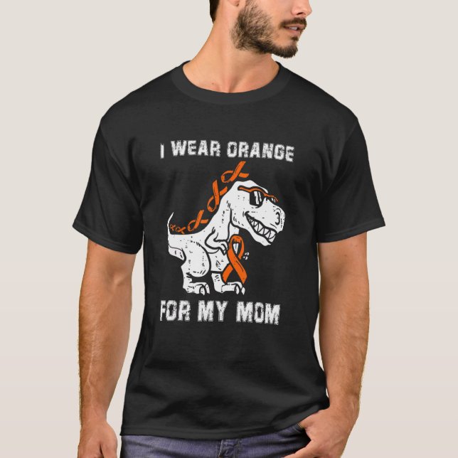 Barn I-Bärans Orange för min Mamma T-rex-medkänsla T Shirt (Framsida)