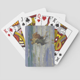 Barn i Beach (av Edward Henry Potthast) Casinokort