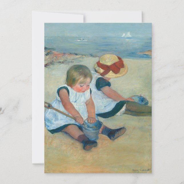 Barn i Beach | Mary Cassatt (Framsida)