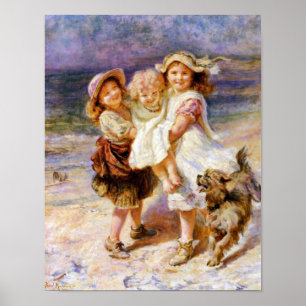 Barn i Beach Poster