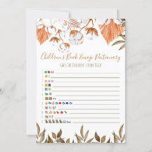 Barn i bomullsblomman Barn i Bok Emoji Baby Shower