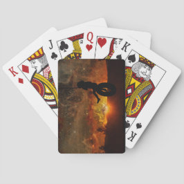 Barn i Däck på uppspelningskort Casinokort