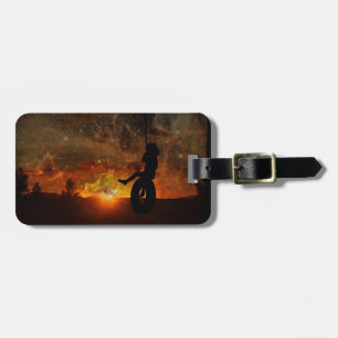 Barn i Däck Swing Luggage Tag Bagagebricka