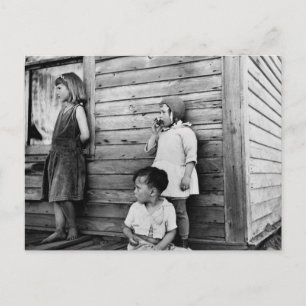 Barn i Fattigdom: 1930 Vykort