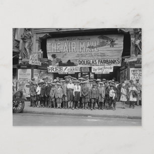 Barn i filmen, 1925 vykort