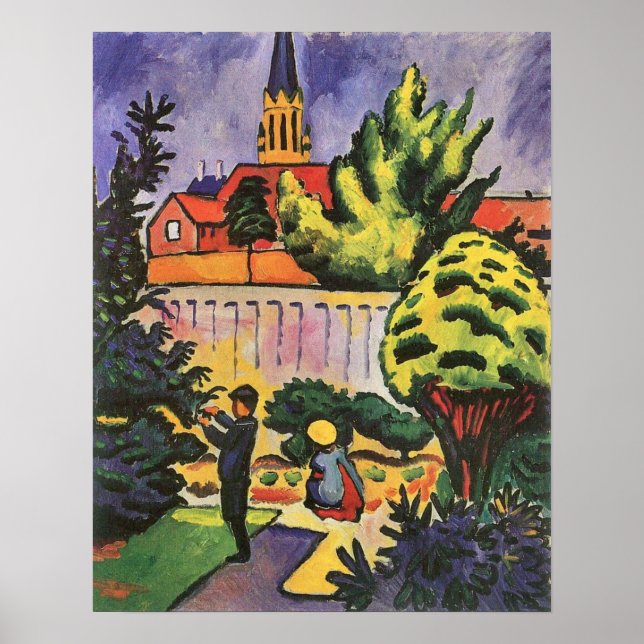 Barn i Garden före augusti måndag Poster (Framsidan)