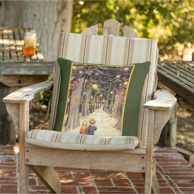 Barn i jultomten kudde (Stol)