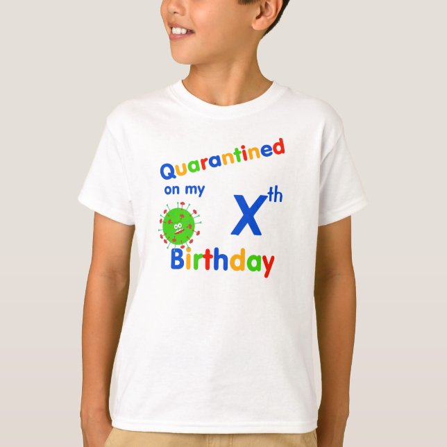 Barn i karantän t shirt (Framsida)