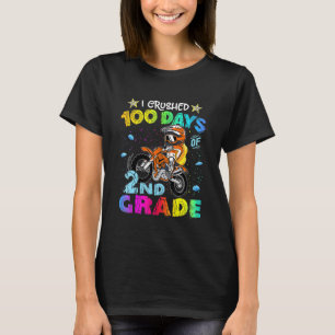 Barn i krossade 100 dagar av andra Klass Dirt Bike T Shirt