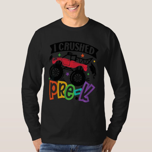 Barn I krossade Studentmössan före K Monster Lastb T Shirt (Framsida)