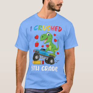 Barn i krossat 5:e Klass Monster Lastbil Tre Last T Shirt