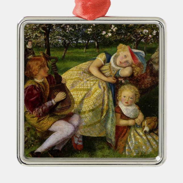 Barn i Kung Orchard Julgransprydnad Metall (Framsidan)