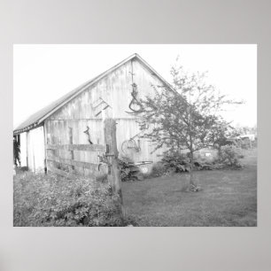 Barn i Land/svartvitt Poster