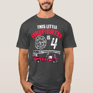 Barn i Lastbil födelsetal 4 år gammal Detta T Shirt