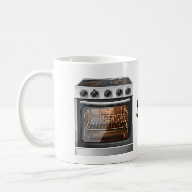 Barn i magen kaffemugg (Vänster)