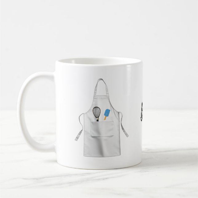 Barn i magen kaffemugg (Vänster)