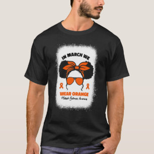 Barn i mars Vi Bära Orange Många Sclerosis T Shirt