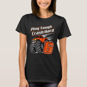 Barn i Monster Lastbil 6e, födelsedagen spelar Tuf T Shirt