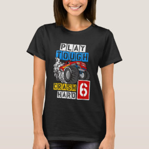 Barn i Monster Lastbil 6e, födelsedagen spelar Tuf T Shirt