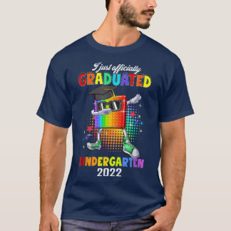 Barn I officiellt utbildad Kindergarten Graduatio T Shirt