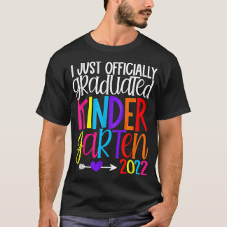 Barn I officiellt utbildad Kindergarten Graduatio T Shirt