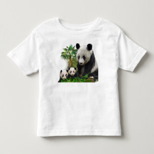 Barn i Panda Bear småbarn T Shirt