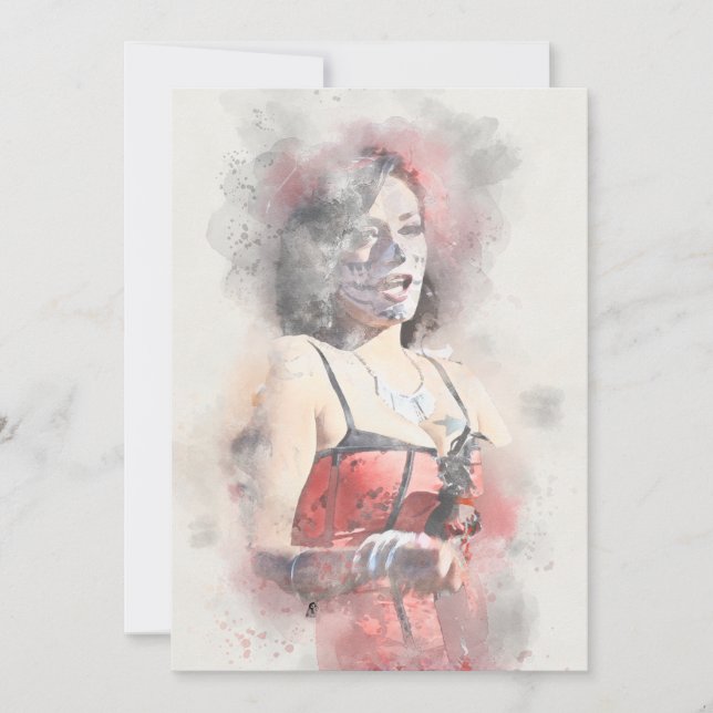 Barn i Parad-kortet Meddelande (Framsida)