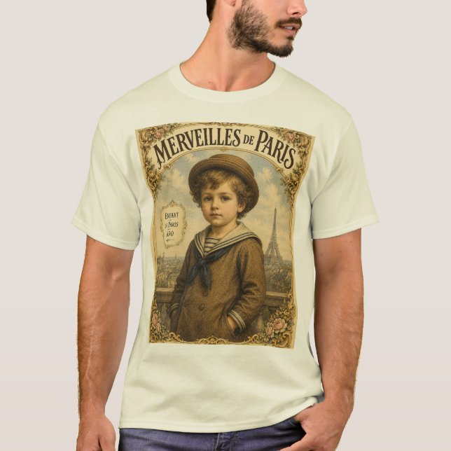 BARN I PARIS T SHIRT (Framsida)