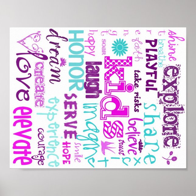 Barn i Pastel på Poster (Framsidan)