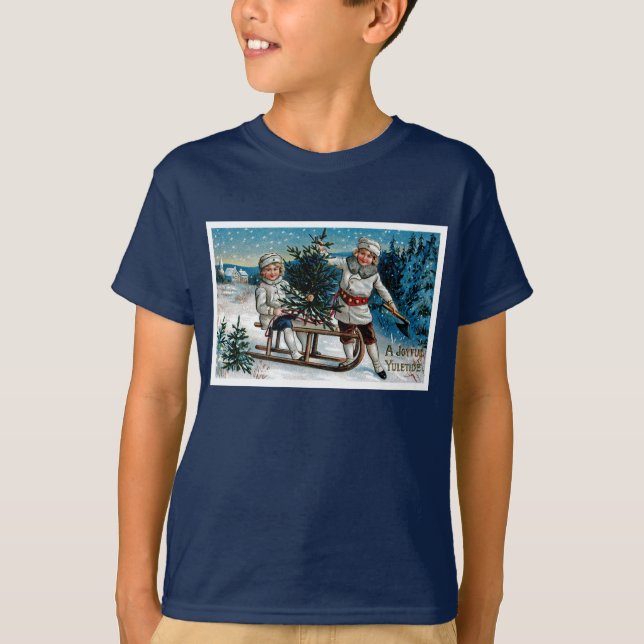 Barn i redovisning t-shirt (Framsida)