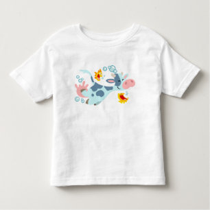 Barn i Sea Cow och Fish Friends T-shirt