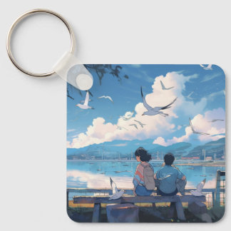 Barn i Shore: Sunny Day Serenity Keychain Nyckelring